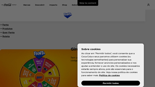 Chegou A Roleta Premiada Da Fanta: Cadastre-Se Grtis E Concorra A Prmios Incrveis!